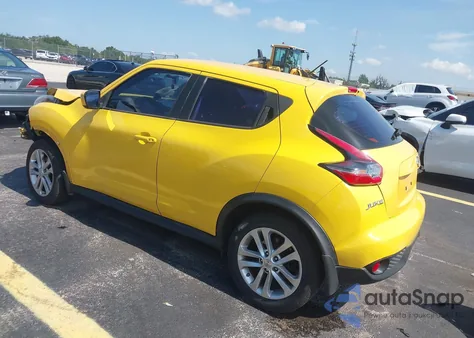 2015 Nissan Juke S from USA, damaged, VIN JN8AF5MR5FT506699